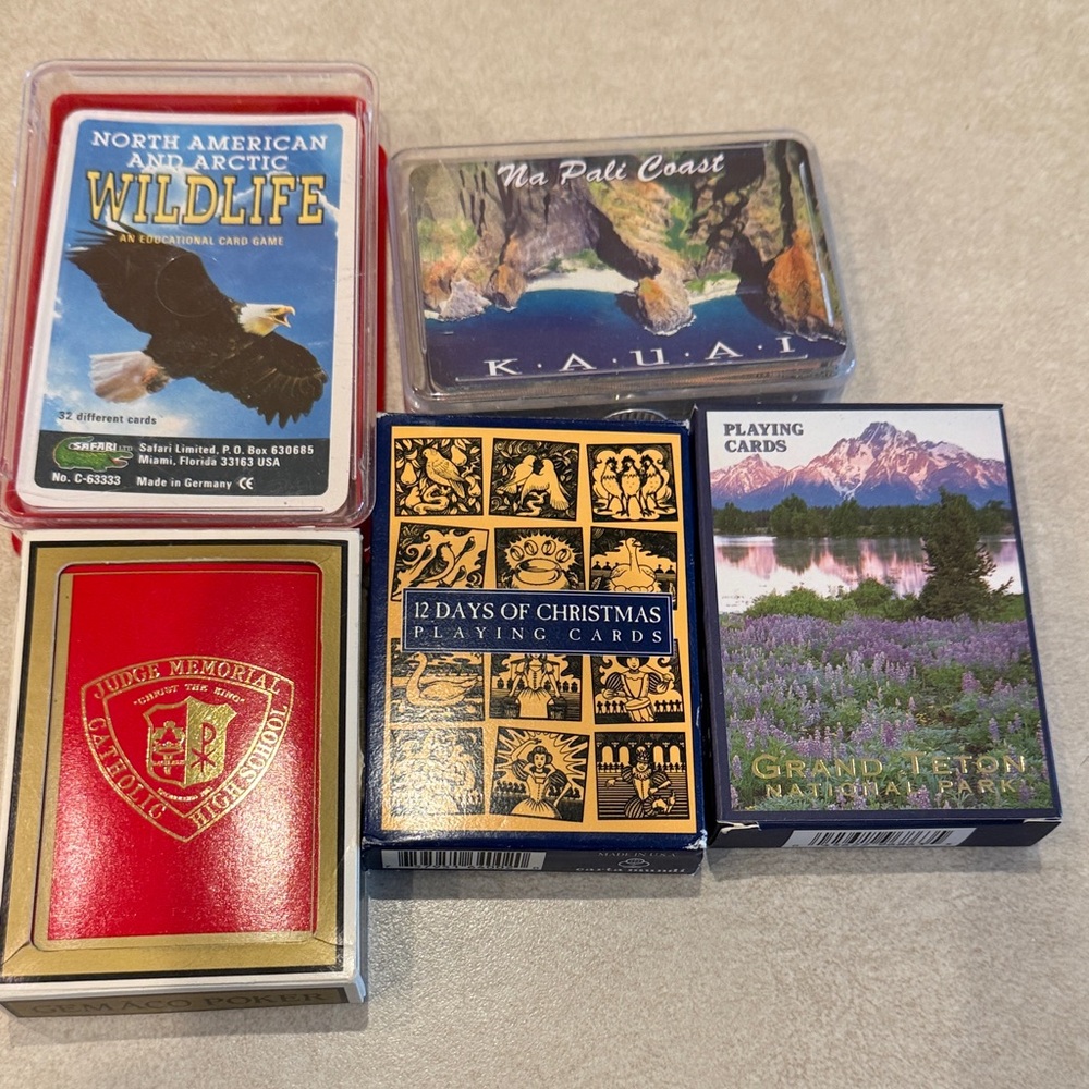 Assorted Playing Cards Set